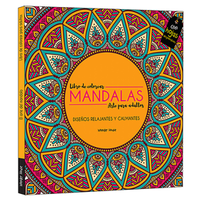 Adult Coloring Books Mandala Art for Adults - Spanish
