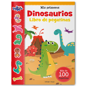 My First Dinosaurs Sticker Book - Spanish