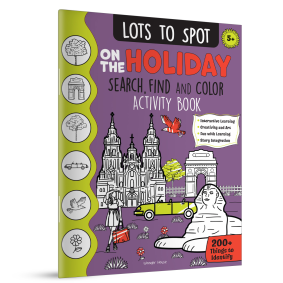 Lots to Spot: On The Holiday- Search, Find and Color Activity Book