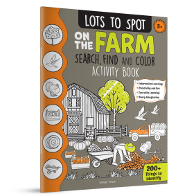 Lots to Spot: On The Farm- Search, Find and Color Activity Book
