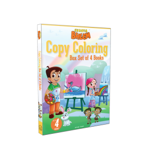 Chhota Bheem - Copy Coloring Box Set of 4 Books : Activity Books For Kids