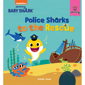 Pinkfong Baby Shark - Police Sharks To The Rescue : Padded Story Books