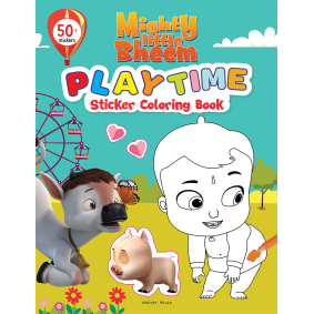 Mighty Little Bheem - Playtime : Sticker And Coloring Fun Activity Book
