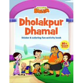 Chhota Bheem - Dholakpur Dhamal : Sticker And Coloring Fun Activity Book