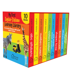 My First English-Italiano Learning Library (la mia prima biblioteca delle parole Inglese-Italiano) : Boxset of 10 English - Italian Board Books