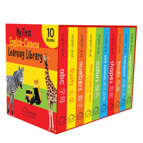 My First English-Chinese Learning Library : Bilingual Boxset of 10 Picture Board Books for Kids