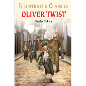 Oliver Twist : Illustrated Abridged Children Classic English Novel with Review Questions (Hardback)