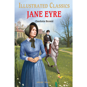 Jane Eyre : Illustrated Abridged Children Classic English Novel with Review Questions (Hardback)