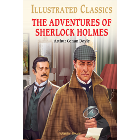The Adventures of Sherlock Holmes : Illustrated Abridged Children Classic English Novel with Review Questions (Hardback)