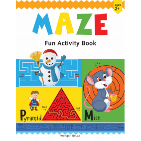 Preschool Activity Book: Maze - Fun Activity Book For Kids