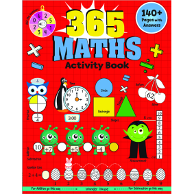 365 Maths Activity Book For Kids: Age 5+