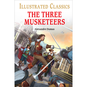 The Three Musketeers : Illustrated Abridged Children Classic English Novel with Review Questions (Hardback)