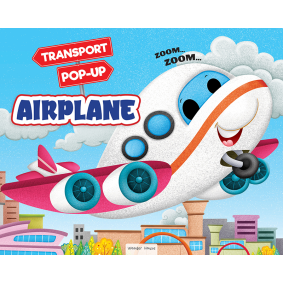 Pop-up Transport - Airplane - Gorgeously Illustrated Pop-up Book For Children - Learn About The World Of Airplanes and What All They Do