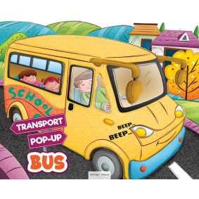 Pop-up Transport - Bus - Gorgeously Illustrated Pop-up Book For Children - Learn About The World of Buses and What All They Do
