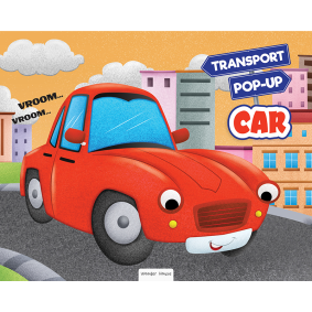 Pop-up Transport - Car - Gorgeously Illustrated Pop-up Book For Children - Learn About The World Of Cars and What All They Do