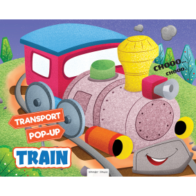 Pop-up Transport - Train - Gorgeously Illustrated Pop-up Book For Children - Learn About The World Of Trains and What All They Do
