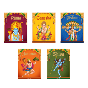 Children\'s First Mythology Stories - Pack of 5 books (Ram, Shiva, Hanuman, Ganesha, Vishnu)