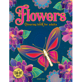 Flowers Coloring Book for adults