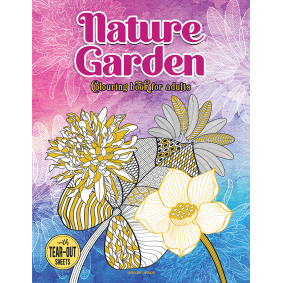 Nature Garden Coloring Book for Adults