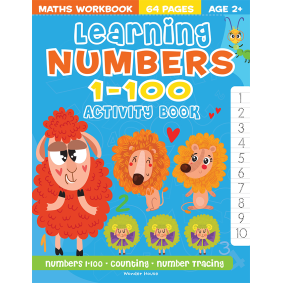 Learning Numbers 1-100 Activity Book: Fun Early Learning and Interactive Book for Children