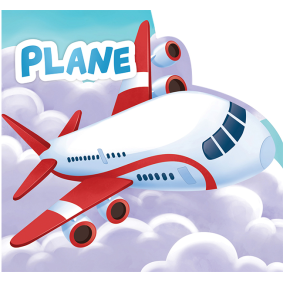 My First Shaped Board Books For Children: Transport - Airplane