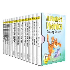 Alphabet Phonics - Reading Library For Children (Boxset of 26 books)