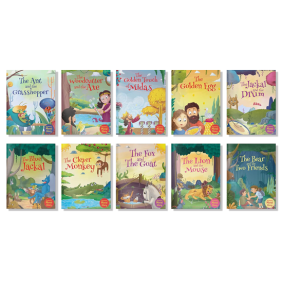 Illustrated Moral Stories (Collection of 10 Books)
