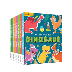 My First Board Books Dinosaur Box Set (8 Books Boxed Set)