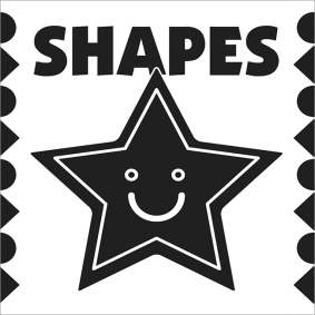 Baby’s First High Contrast Board Book: Shapes