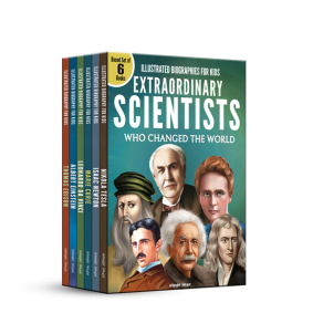 Illustrated Biography for Kids: Extraordinary Scientist who Changed the World [Box Set of 6 Books]