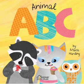 Animal ABC : Playful animals teach A to Z (Board Book)