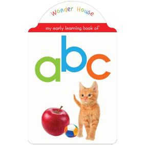 My Early Learning Book of ABC: Attractive Shape Board Books For Kids