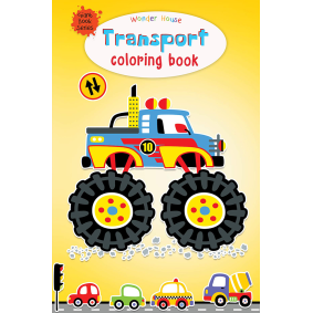 Transport Colouring Book (Giant Book Series): Jumbo Sized Colouring Books