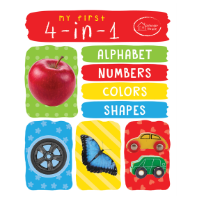 My First 4 In 1 Alphabet Numbers Colours Shapes: Padded Board Books