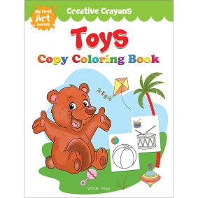 Colouring Book of Toys: Creative Crayons Series - Crayon Copy Colour Books