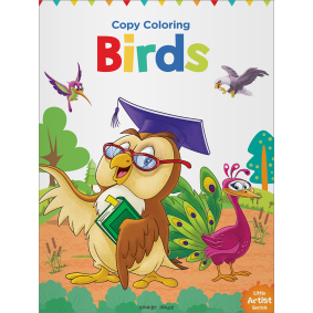 Little Artist Series Birds: Copy Colour Books