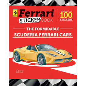Ferrari Sticker Book For Kids: The Most Powerful Street Cars