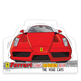 Ferrari Giant Colouring Book For Kids: The Racing Cars Colouring Book