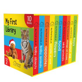 My First Library Pack 2: Boxset of 10 Board Books For Kids (Pack-2)
