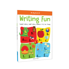 My Big Book of Writing Fun : Write And Practice Capital Letters, Small Letters, Numbers 1 To 10 And Line Tracing