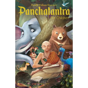 Pandit Vishnu Sharma\'s Panchatantra For Children: Illustrated stories (Black and White, Paperback)