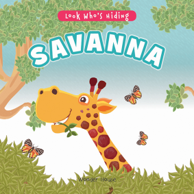 Look Who\'s Hiding - Savanna : Pull The Tab Novelty Books For Children