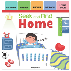 Seek And Find - Home : Early Learning Board Books With Tabs