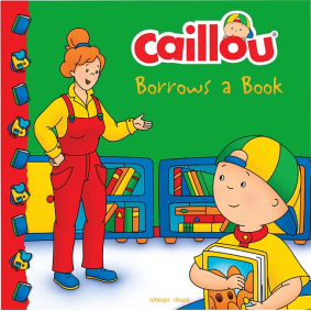 Caillou-Borrows a Book