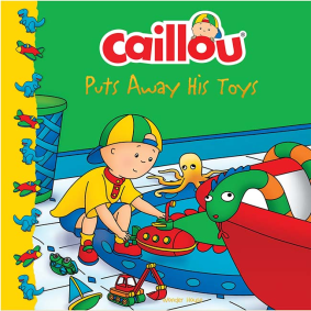 Caillou-Puts Away His Toys