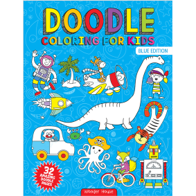 Doodle Coloring for Kids (Pink Edition)