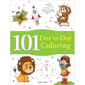 101 Dot To Dot Coloring: Fun Activity Book For Children
