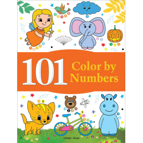 101 Color By Numbers: Fun Activity Book For Children