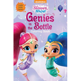 Genie in the Bottle: Giant Coloring Book for Kids (Shimmer & Shine)