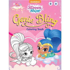 Genie Bling: Coloring Book for Kids (Shimmer & Shine)